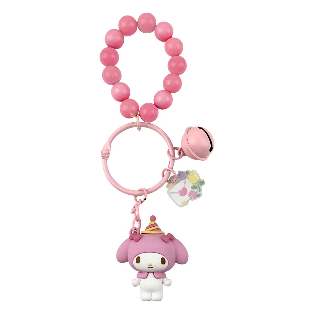 Sanrio Celebration Series Keychain & Bracelet Hello Kitty and Friends Display (12) P064750