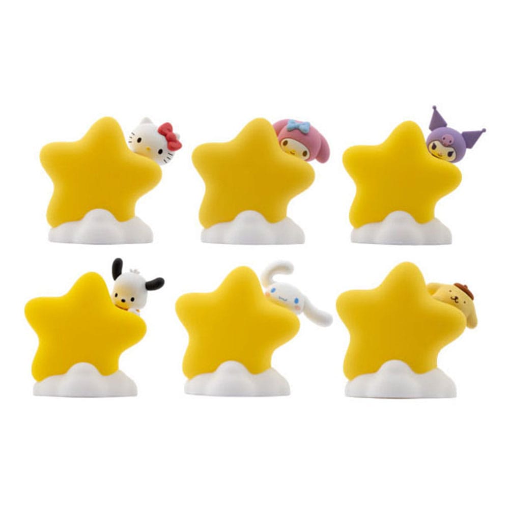 Sanrio Bedside Light Star Light Series Mini Figures Hello Kitty and Friends 8 cm Display (12) P064752