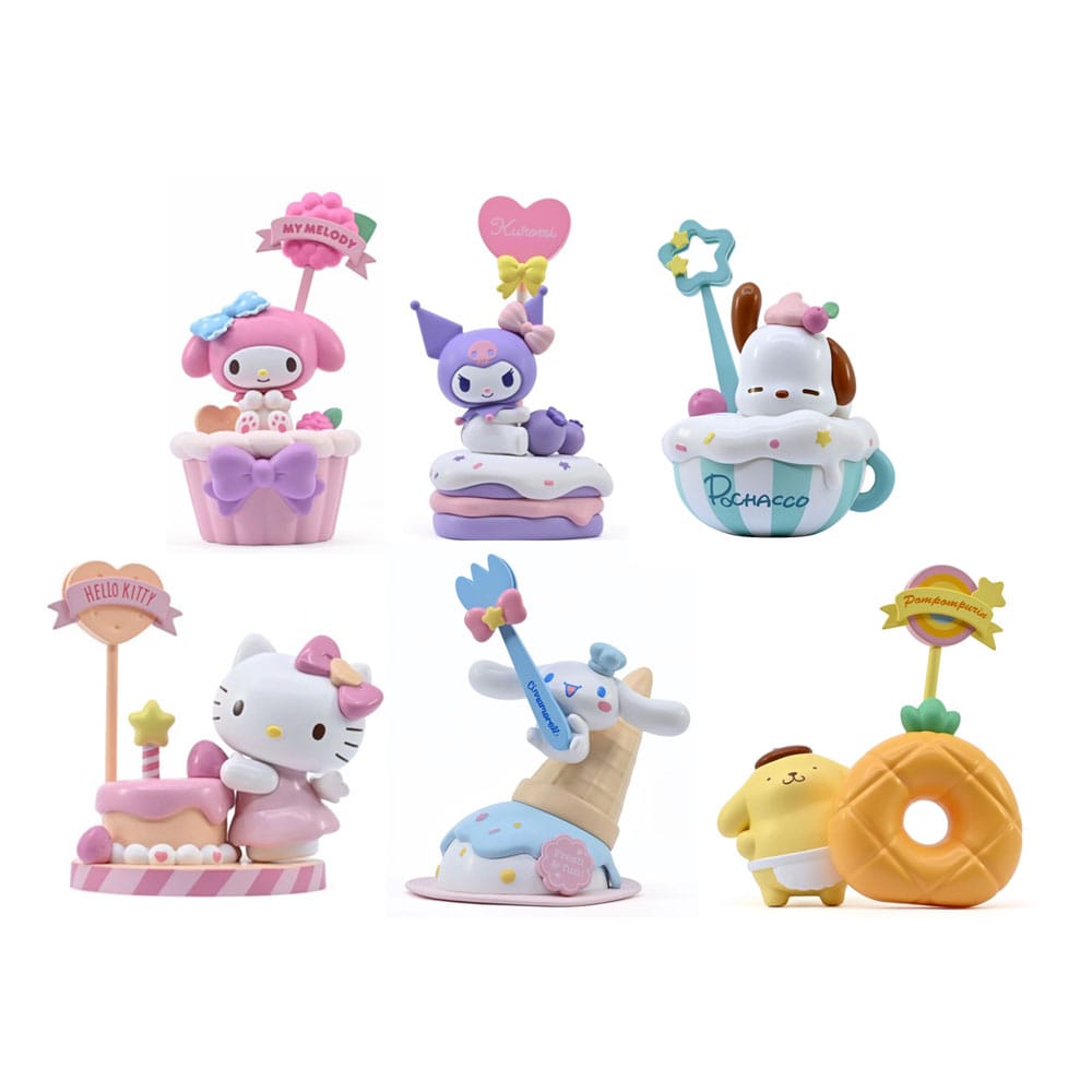 Sanrio Memo Stand Party Time Series Mini Figures Hello Kitty and Friends 5 cm Display (12) P064755