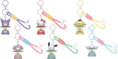 Sanrio Light-Up Camping Lamp Series Keychain with Hand Strap Hello Kitty and Friends Display (12) P065725