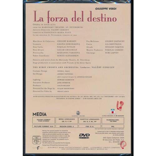 EBOND La Forza del destino - Giuseppe Verdi Opera Collection - Del Prato DVD DL001047