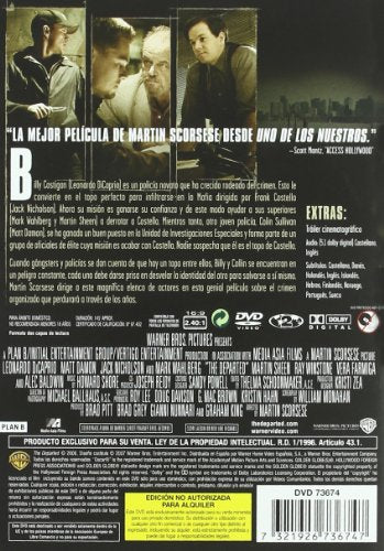 EBOND Infiltrados [2006] *** Region 2 *** Spanish Edition *** DVD DL003792