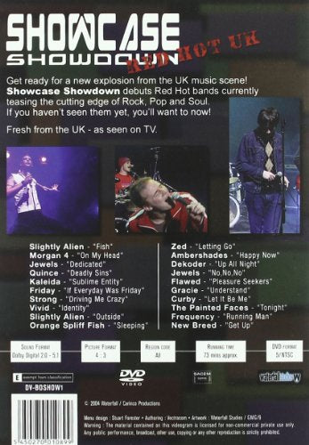 EBOND Showcase showdown - Red hot UK [Edizione: Regno Unito] DVD D152009