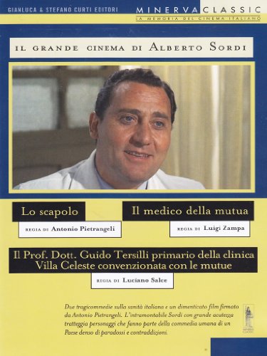 EBOND Il grande cinema di Alberto Sordi - Lo scapolo + Il medico della mutua + Il Prof. Dott. Guido Tersilli primario della clinica Villa Celeste convenzionata con le mutue DVD DL000473