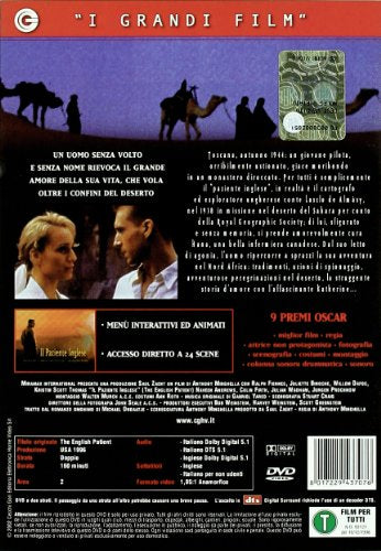 EBOND Il paziente inglese DVD DL002980