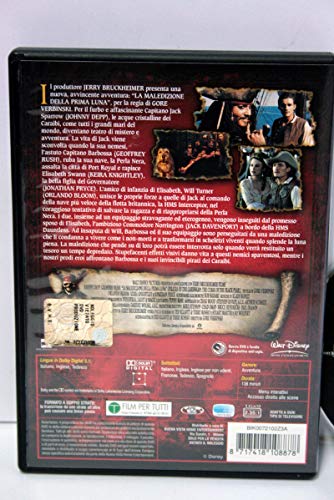 EBOND LA MALEDIZIONE DELLA PRIMA LUNA PIRATES OF THE CARIBBEAN DVD DL000147