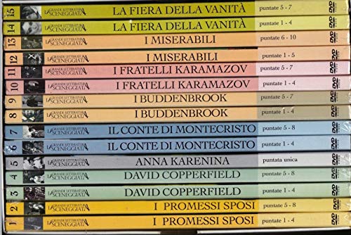EBOND La grande letteratura sceneggiata . Opera completa 15 DVD DL001788