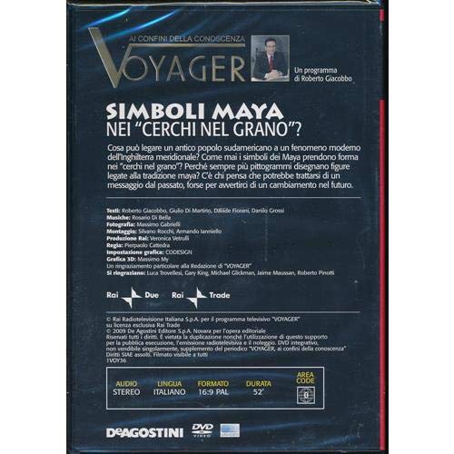 EBOND Simboli Maya nei cerchi nel grano? - Voyager ai confini della conoscenza n.36 DeAgostini DVD D098006