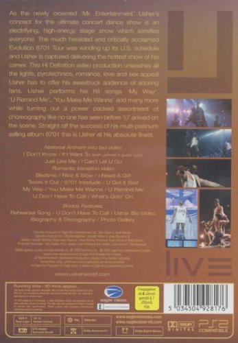 EBOND Usher - Live evolution 8701 DVD DL002456