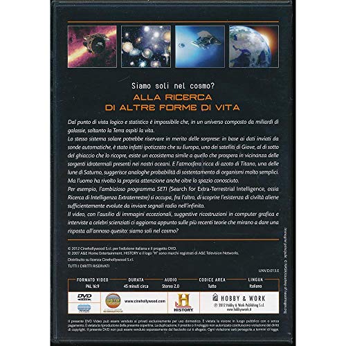 EBOND Alla ricerca di altre forme di vita - Spazio History - Siamo soli nel cosmo - Editoriale Hobby & Work DVD DL000322