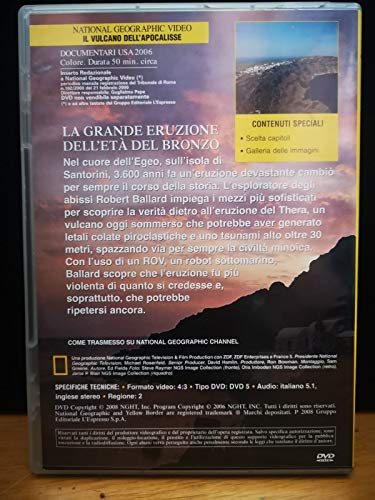EBOND IL VULCANO DELL'APOCALISSE - NATIONAL GEOGRAPHIC DVD D055002