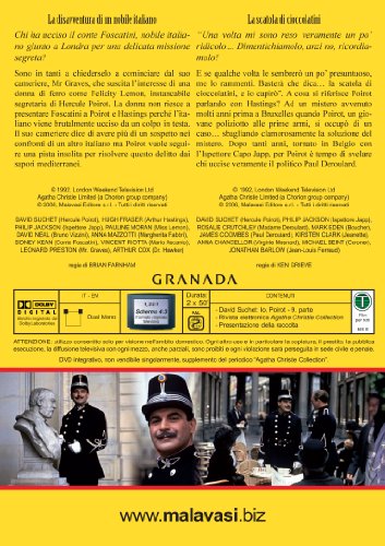 EBOND Poirot - Agatha Christie - La disavventura di un nobile italiano / La scatola di cioccolatini DVD DL001224