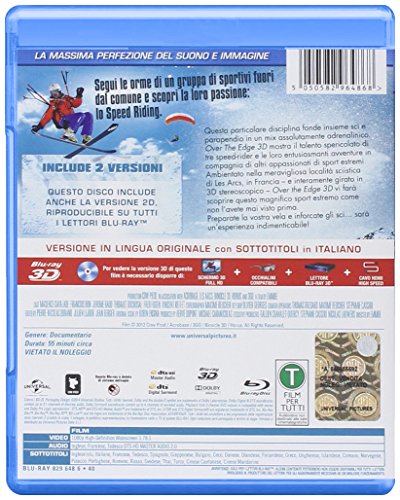 EBOND Over The Edge 3D (BLURAY);Over the edge 3D BLURAY DL003369