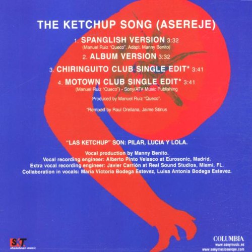 EBOND Las Ketchup - The Ketchup Song (Asereje) CD CD005046