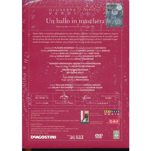 EBOND Un Ballo In Maschera - Giuseppe Verdi - I Capolavori in dvd N.32 - DeAgostini DL003158