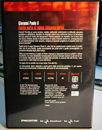 EBOND La Storia siamo noi - Giovanni Paolo II - Quella parte di anima chiamata corpo [Editoriale DeAgostini] DVD D063013