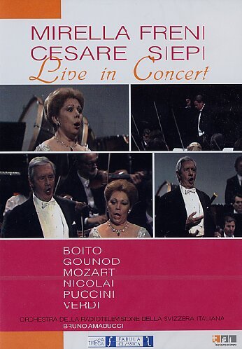 EBOND Mirella Freni & Cesare Siepi - Live In Concert DVD DL002186