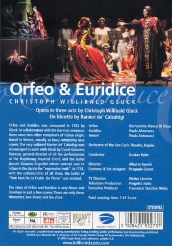 EBOND Orfeo Ed Euridice / Orphee Et Eurydice DVD DL000820