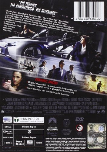 EBOND Mission: impossible - Protocollo fantasma DVD D016161