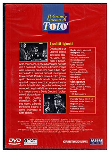 EBOND Il Grande Cinema Di Toto: I Soliti Ignoti [Collana Fabbri Editori] DVD DL004068