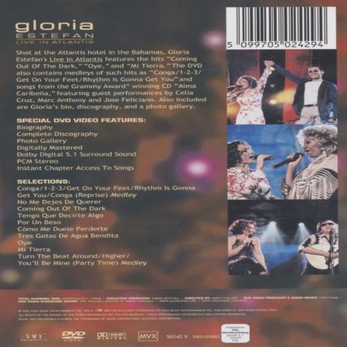 EBOND Gloria Estefan - Live In Atlantis DVD DL004480