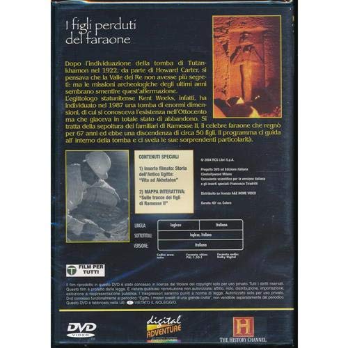 EBOND I figli perduti del faraone - Egitto - Fabbri Editore DVD - I Misteri Svelati Di Una Grande Civilta DL000636