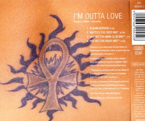 EBOND Anastacia - I'm Outta Love CD CD005024