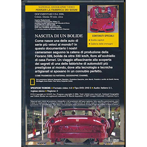 EBOND Ferrari - La fabbrica dei sogni - n. 57 - National Geographic DVD D053012