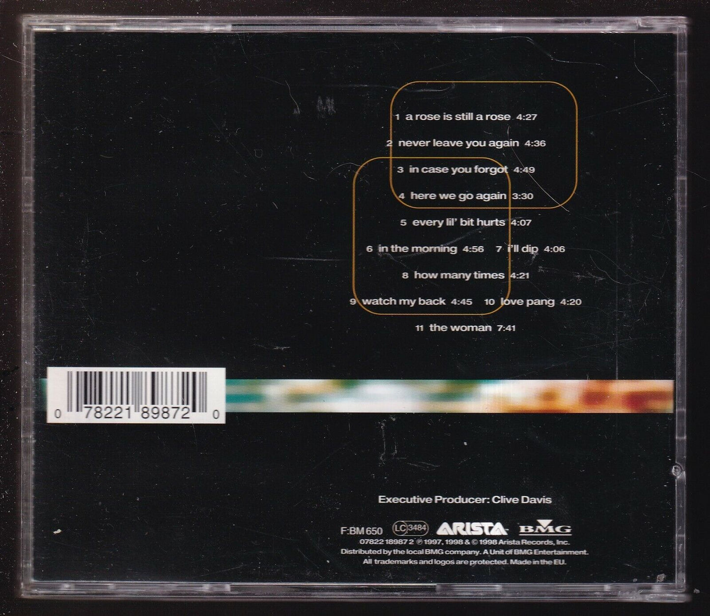 EBOND Aretha Franklin - A Rose Is Still A Rose CD CD030549