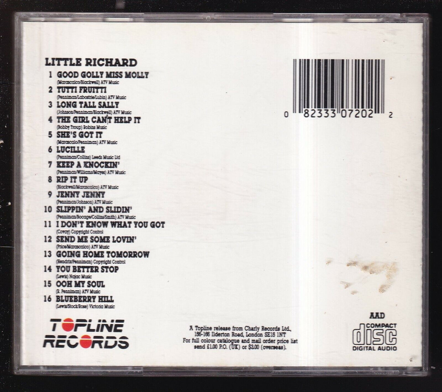 EBOND Little Richard - Rip It Up CD CD029263