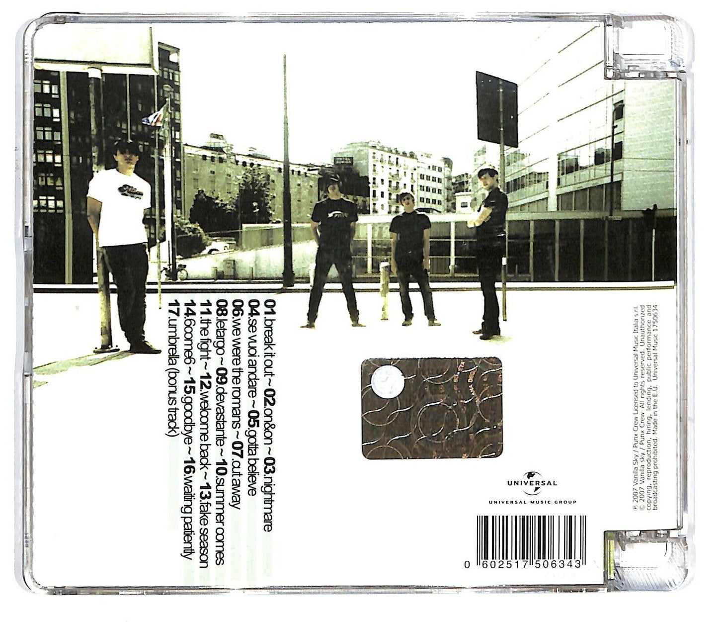 EBOND Vanilla Sky ‎- Changes CD CD033433