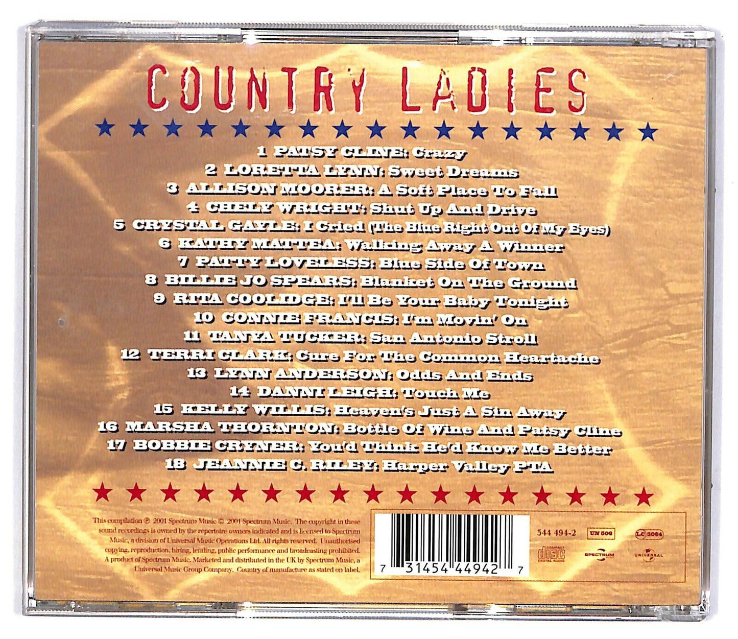 EBOND Various - Country Ladies CD CD032640