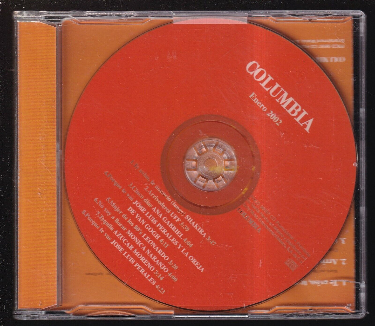 EBOND Varius - Enero 2002 Columbia Promotional CD CD030516