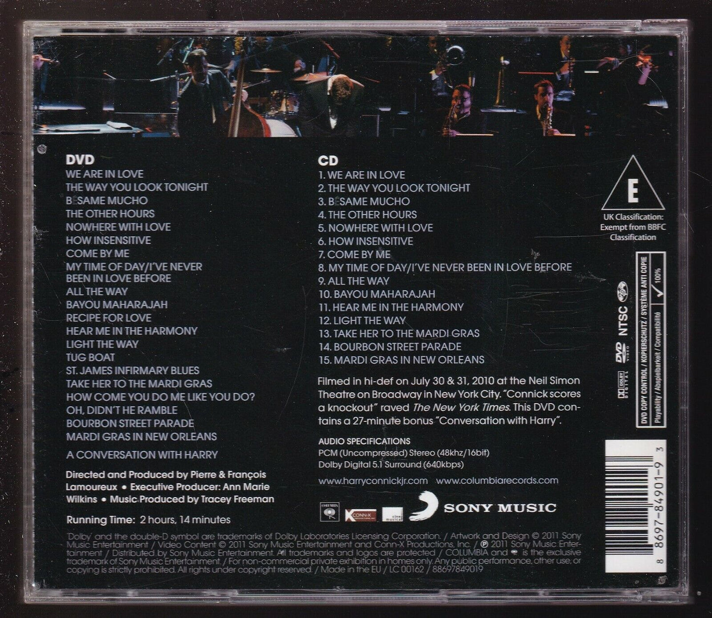 EBOND Harry Connick, Jr. - In Concert On Broadway CD CD030943