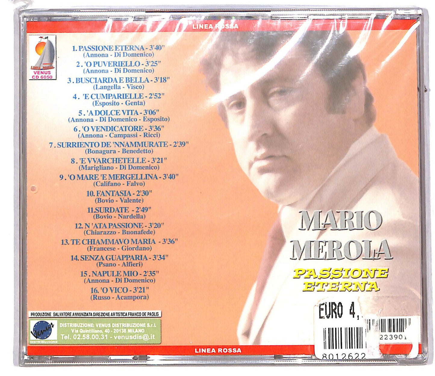 EBOND Mario Merola - Passione Eterna CD CD034202