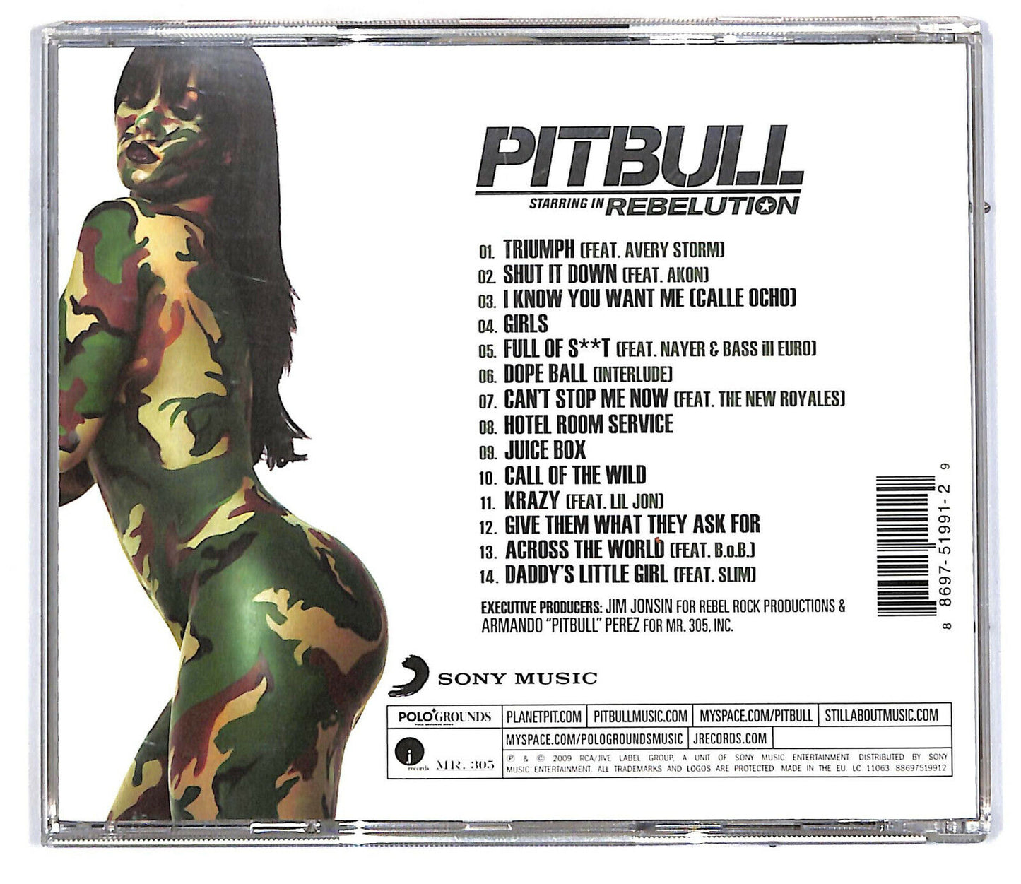 EBOND Pitbull - Rebelution CD CD032927