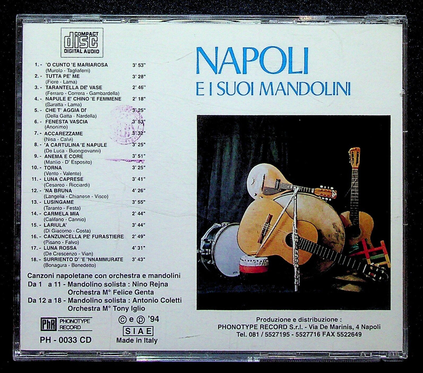 EBOND Mandolinapoli Volume 5 CD CD019013