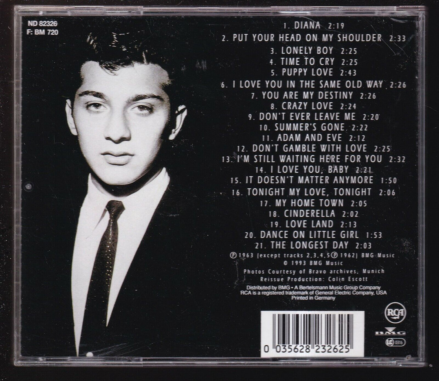 EBOND Paul Anka - Paul Anka's 21 Golden Hits CD CD030713