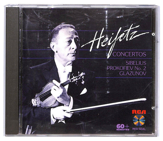 EBOND Heifetz- Concertos: Sibelius, Prokofiev No 2 Glazunov CD CD032821