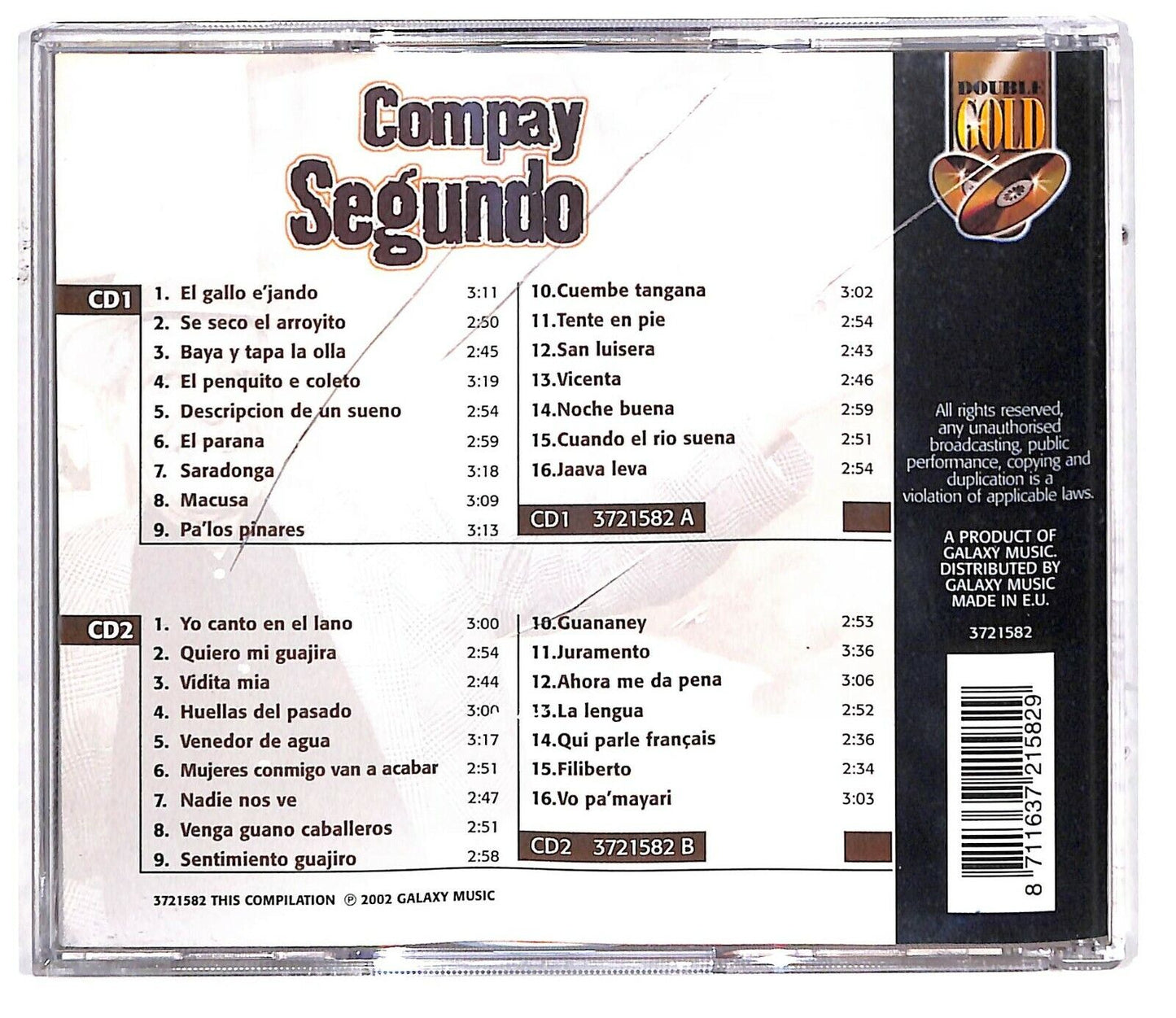 EBOND Compay Segundo ‎- Compay Segundo CD CD033719