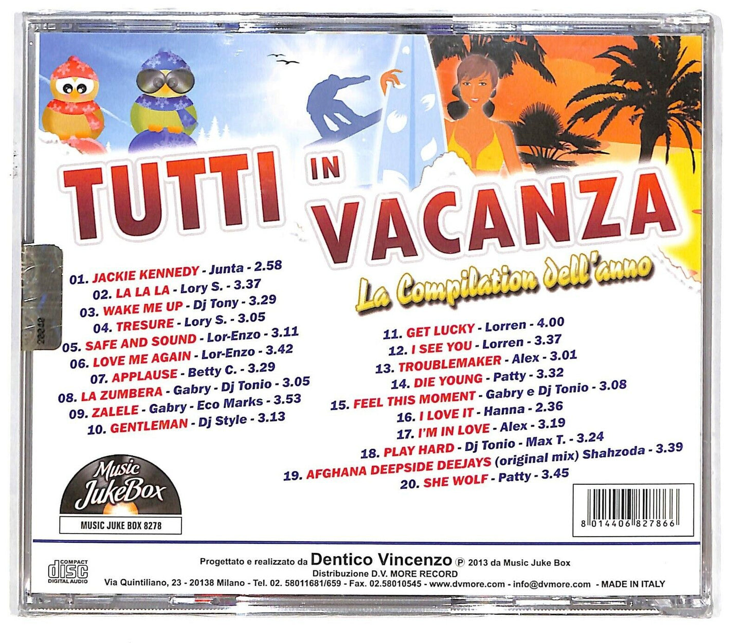 EBOND Various - Tutti In Vacanza La Compilation CD CD033707