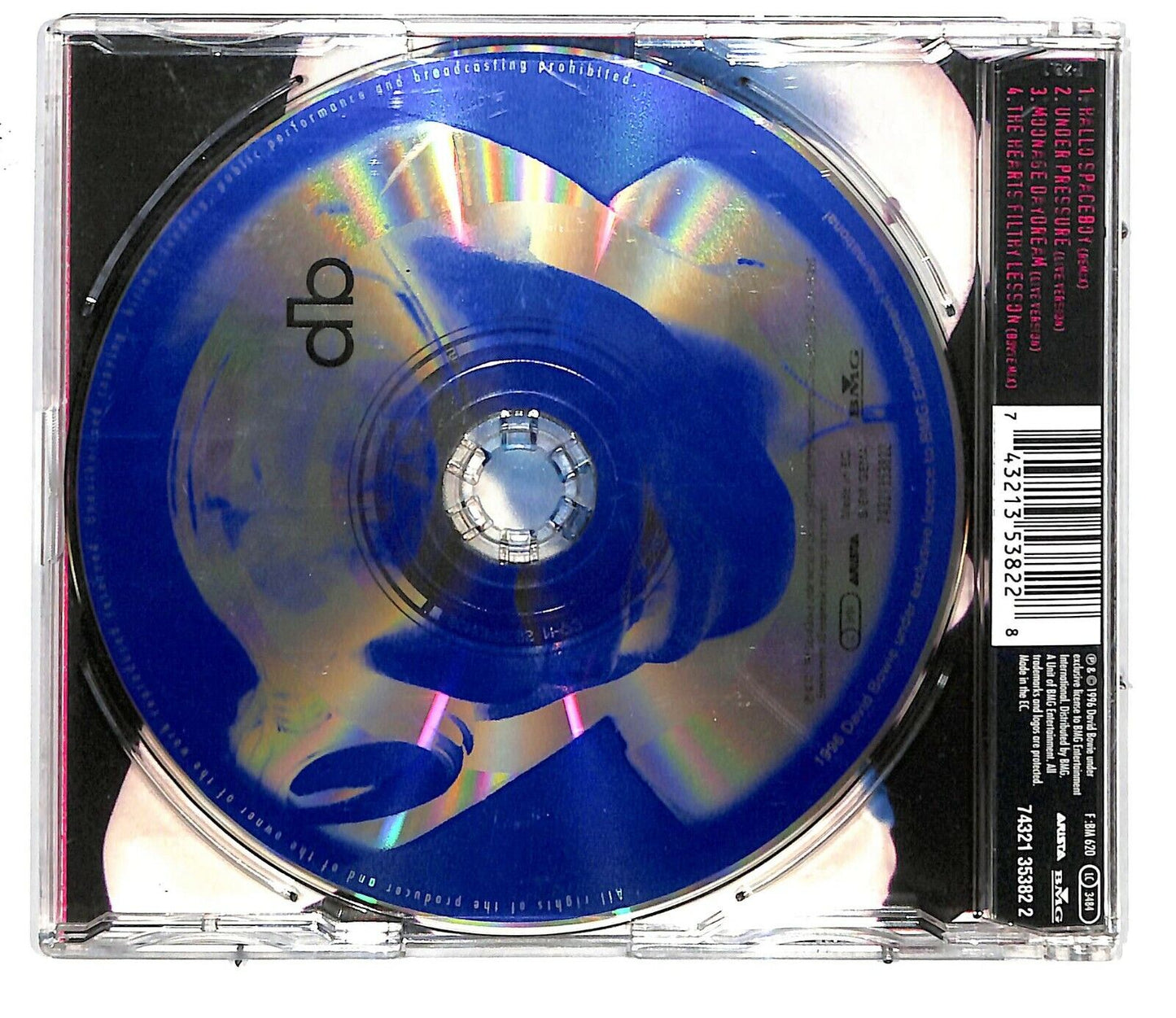 EBOND David Bowie - Hallo Spaceboy CD CD034046