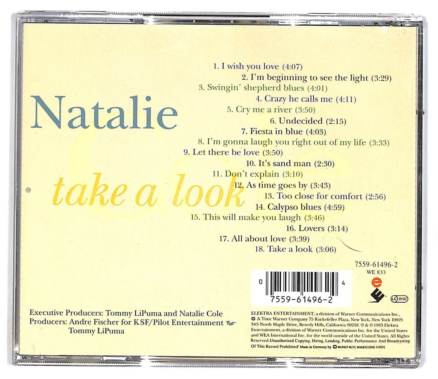 EBOND Natalie Cole - Take A Look CD CD032420