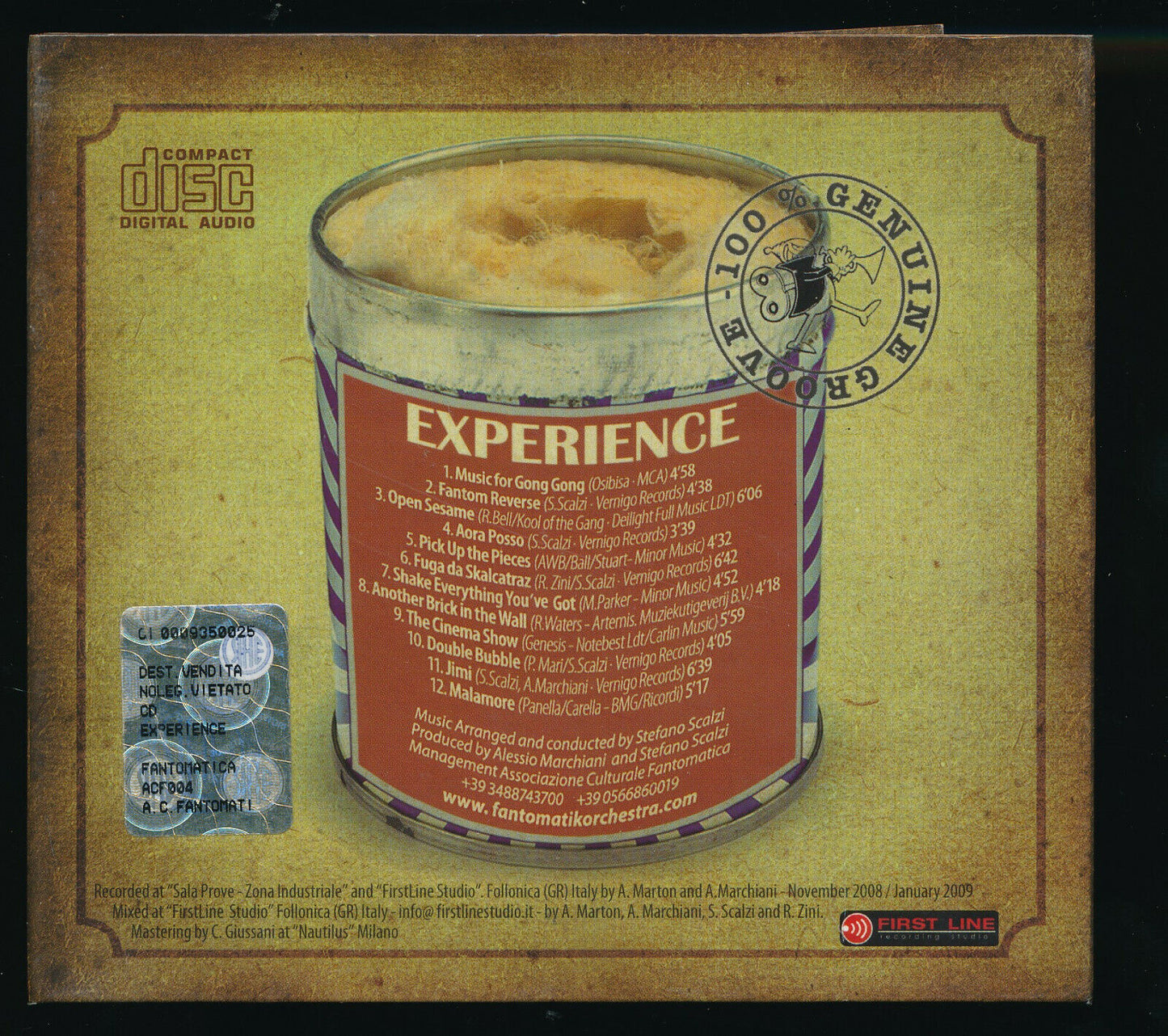 EBOND Experience Fantomatik Orchestra CD CD029360