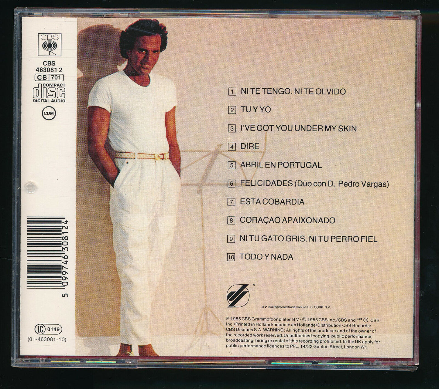 EBOND Julio Iglesias - Libra CD CD029845