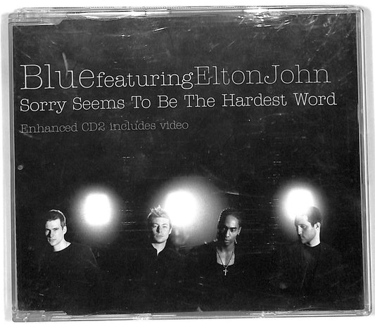 EBOND Blue Featuring Elton John Sorry Seems To Be The Hardest Word CD CD032759