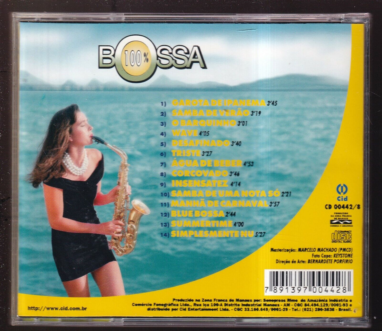 EBOND 100% Bossa Sax Instrumental Group CD CD030935