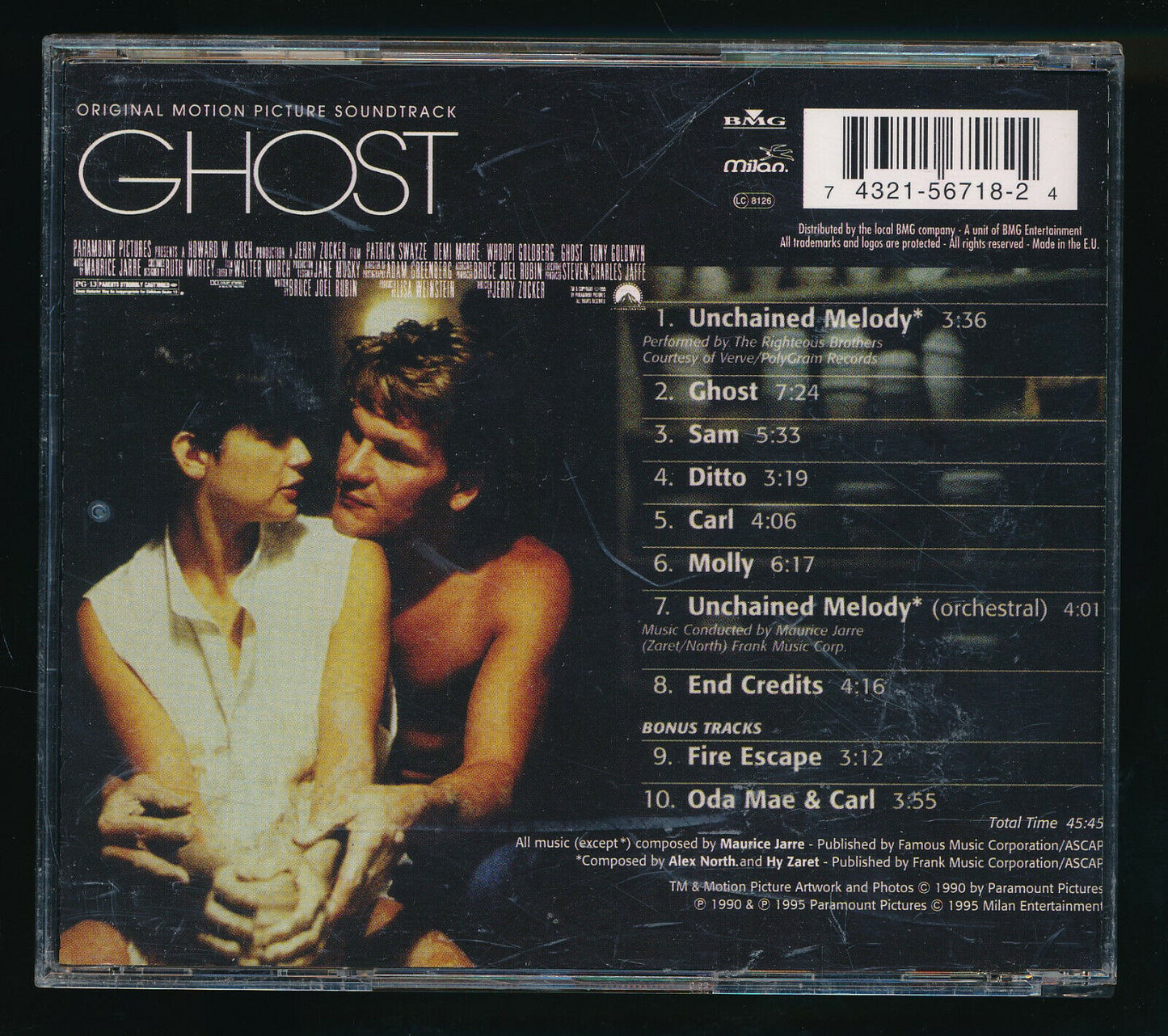 EBOND Maurice Jarre - Ghost CD CD030414