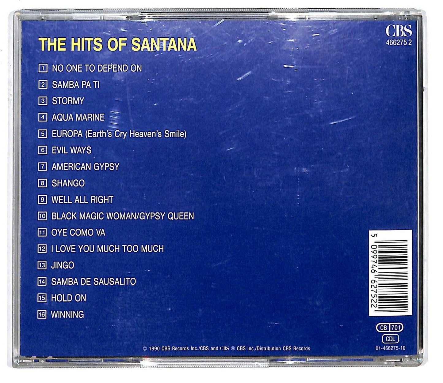 EBOND Santana - The Hits Of Santana CD CD034116