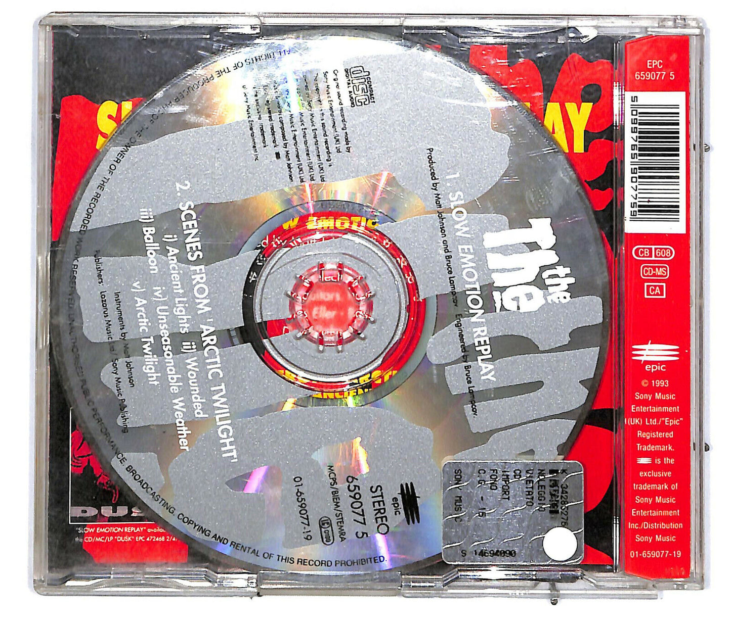 EBOND The The - Slow Emotion Replay CD CD032705